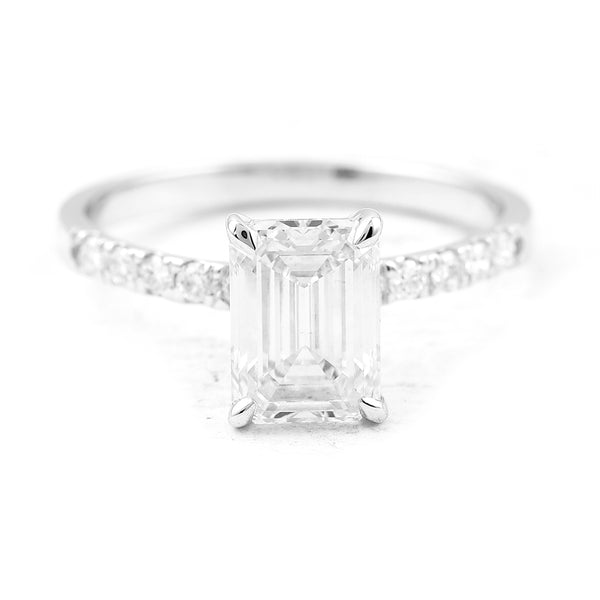 2.18 Carats Lab Grown Diamond 14K Gold Ring