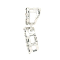 0.21 Ct Round Diamond 925 Sterling Silver Pendant