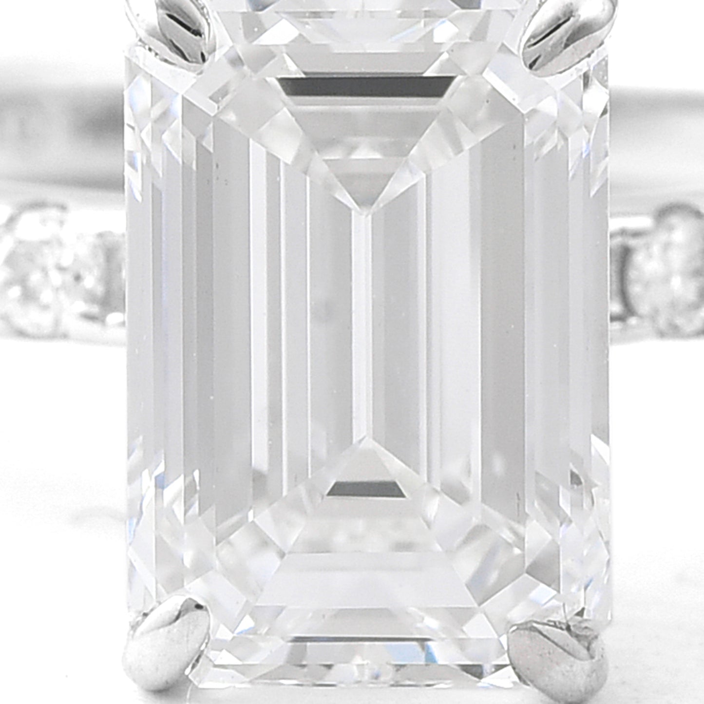 3.03 Carats Lab Grown Diamond 14K Gold Ring
