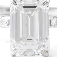 3.03 Carats Lab Grown Diamond 14K Gold Ring