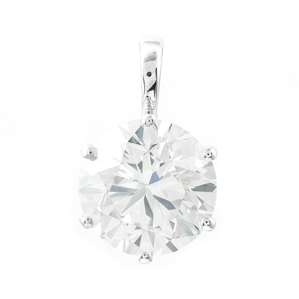 2.20 Carats Lab Grown Diamond 14K Gold Pendant