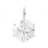 2.20 Carats Lab Grown Diamond 14K Gold Pendant