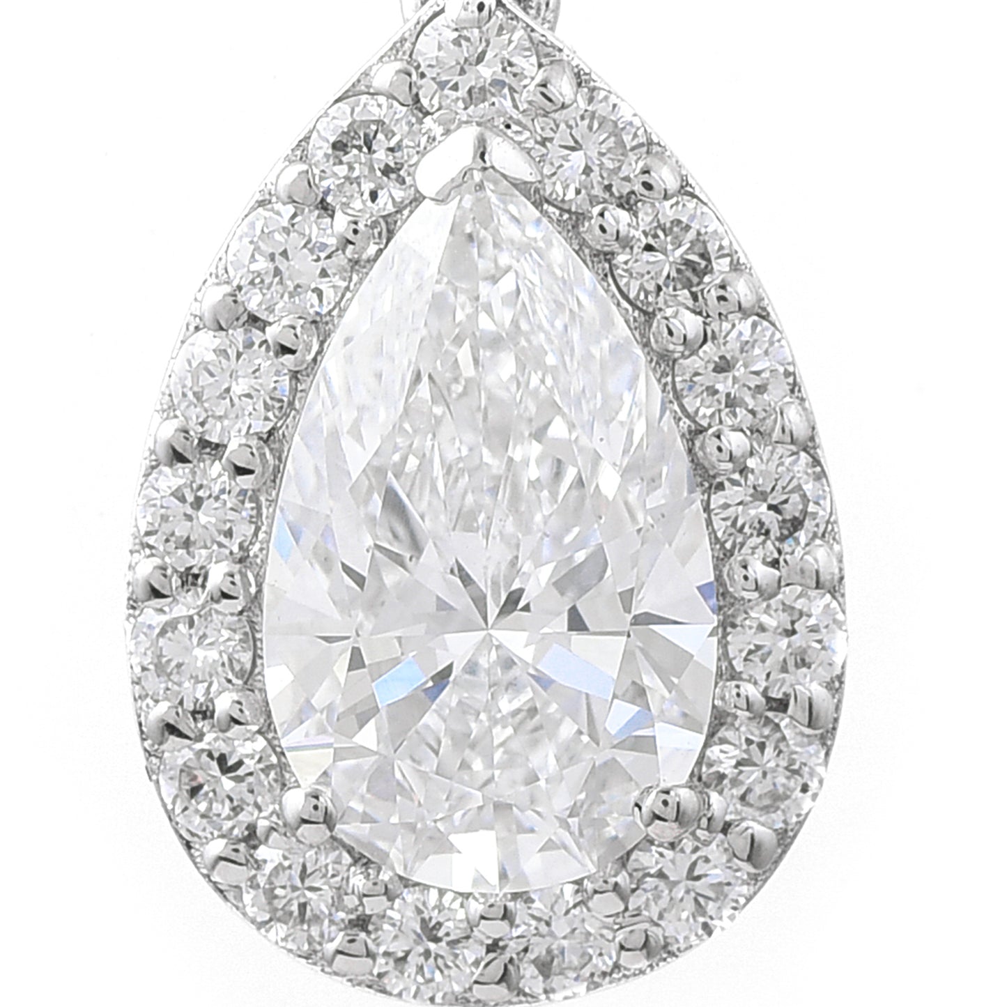 1.92 Carats Lab Grown Diamond 14K Gold Pendant