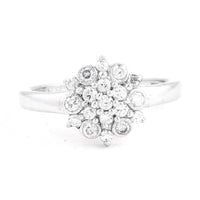 1.58 Ct Cubic Zirconia 925 Sterling Silver Ring