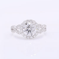 2.88 Carats Lab Grown Diamond 14K Gold Ring