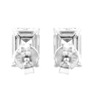 2.45 Carats Lab Grown Diamond 14K Gold Earrings