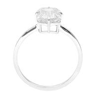 3.07 Carats Lab Grown Diamond 14K Gold Ring