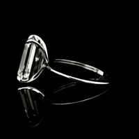 6.30 Carats Lab Grown Diamond 14K Gold Ring