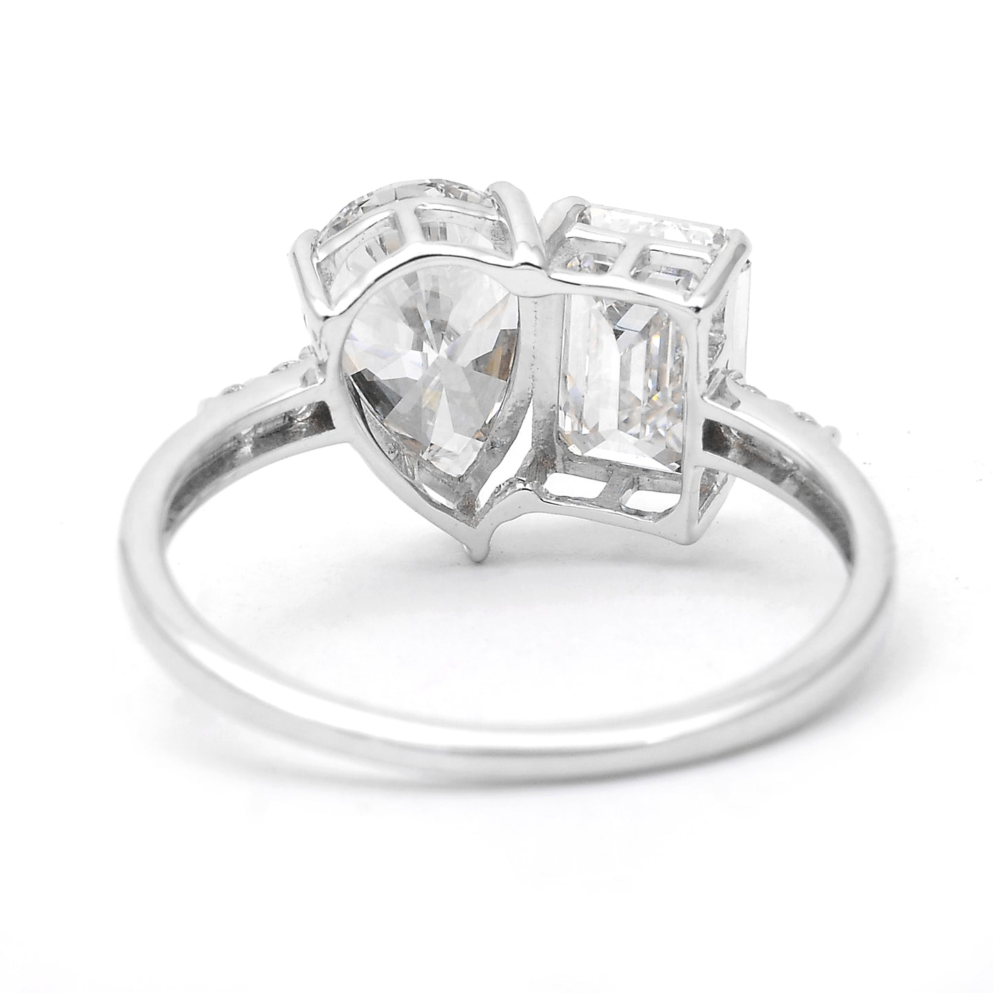 2.92 Carats Lab Grown Diamond 14K Gold Ring