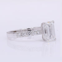 2.31 Carats Lab Grown Diamond 14K Gold Ring