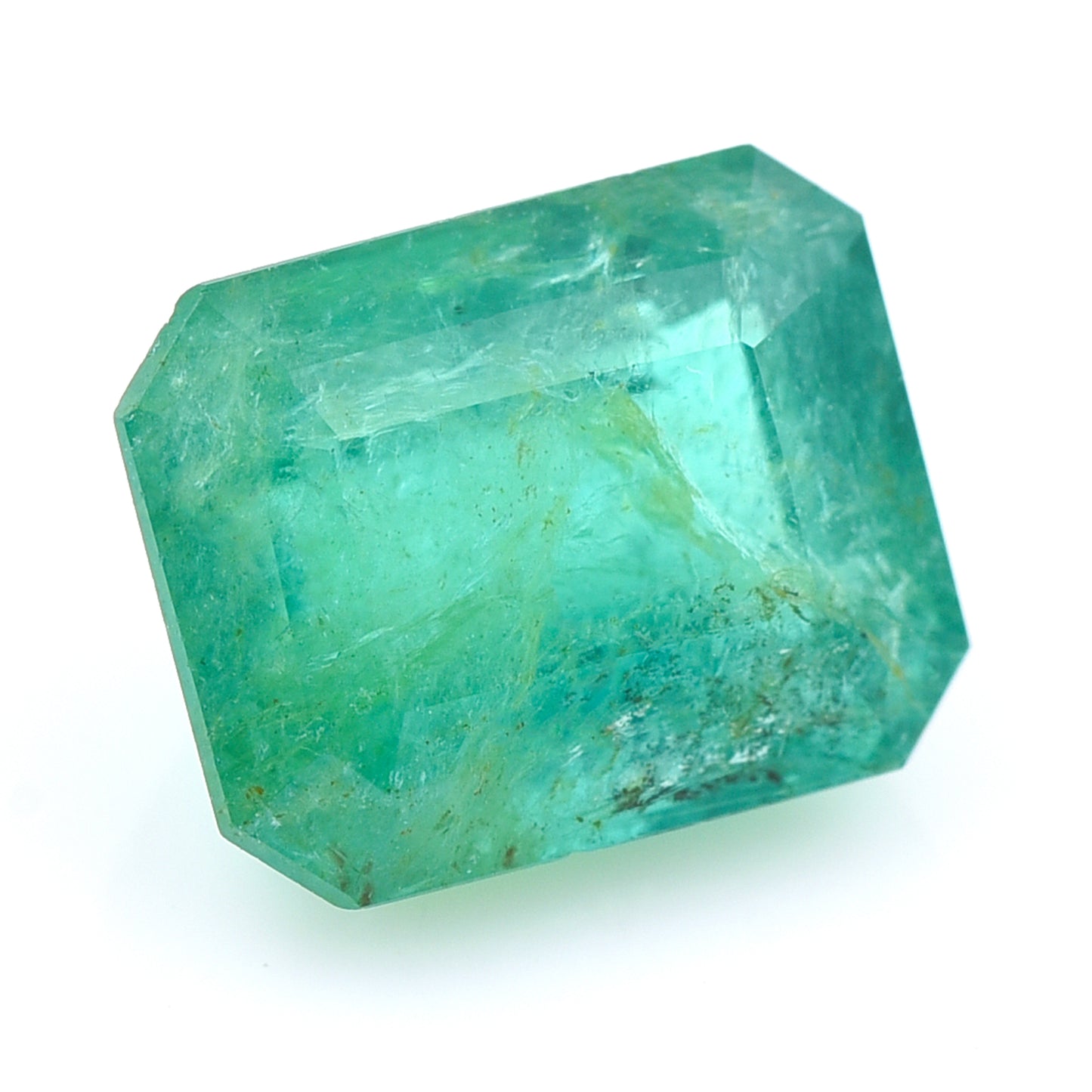 3.8 Natural Beryl Emerald Emerald Cut Gemstone