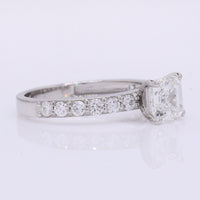2.02 Carats Lab Grown Diamond 950 Platinum Ring