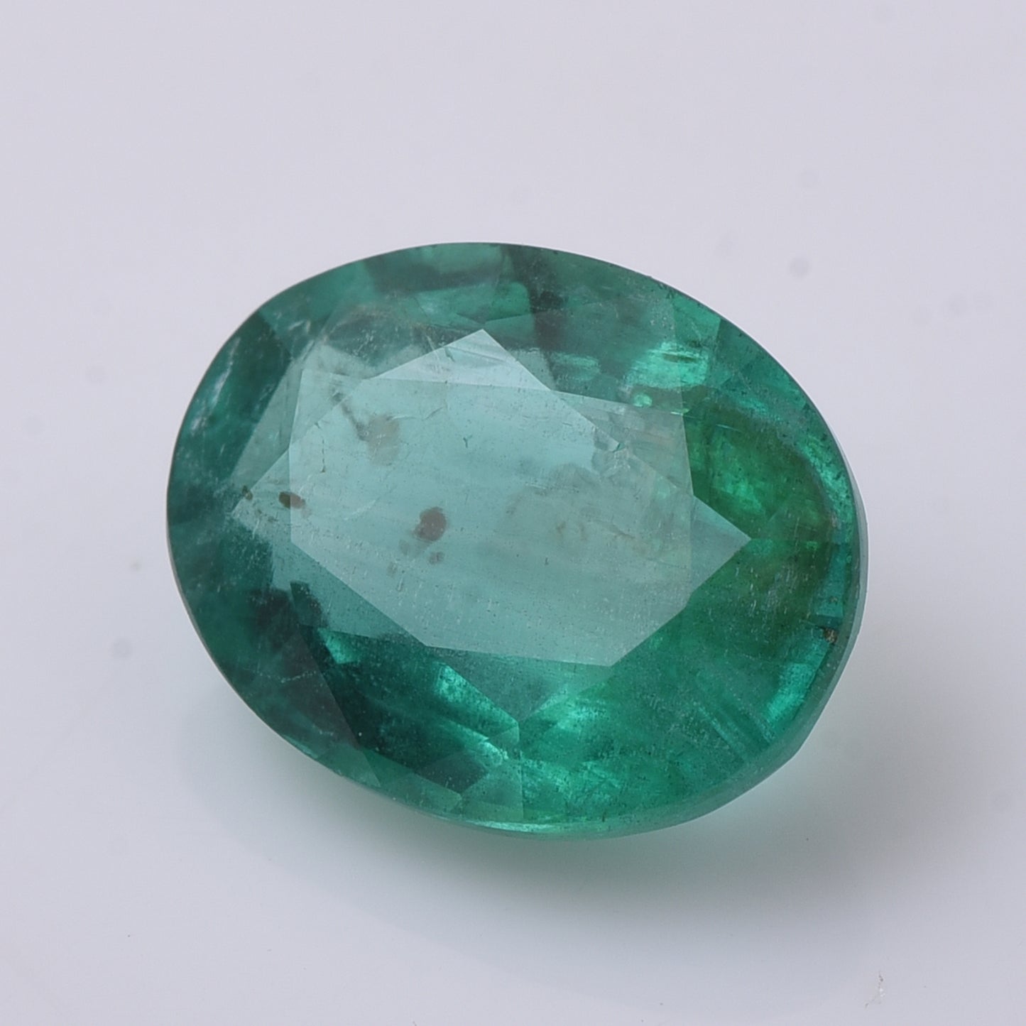 2.24 Natural Beryl Emerald Oval Mixed Cut Gemstone