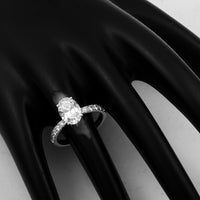 2.29 Carats Lab Grown Diamond 14K Gold Ring