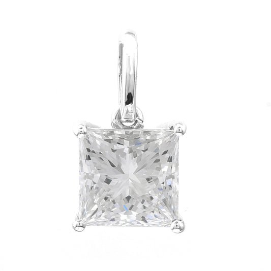 2.07 Carats Lab Grown Diamond 14K Gold Pendant
