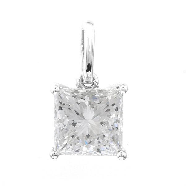 2.07 Carats Lab Grown Diamond 14K Gold Pendant