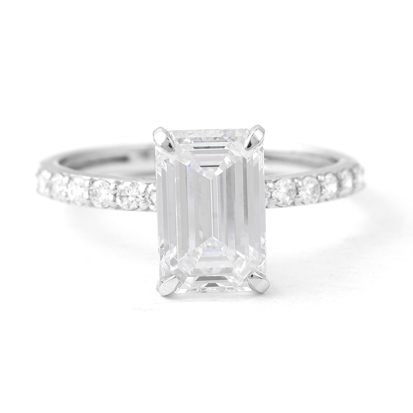 2.77 Carats Lab Grown Diamond 14K Gold Ring