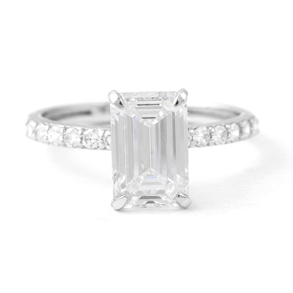 2.77 Carats Lab Grown Diamond 14K Gold Ring