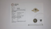 2.73 Ct Oval Mixed Cut Natural Plagioclase Feldspar Sunstone 14K Gold Ring