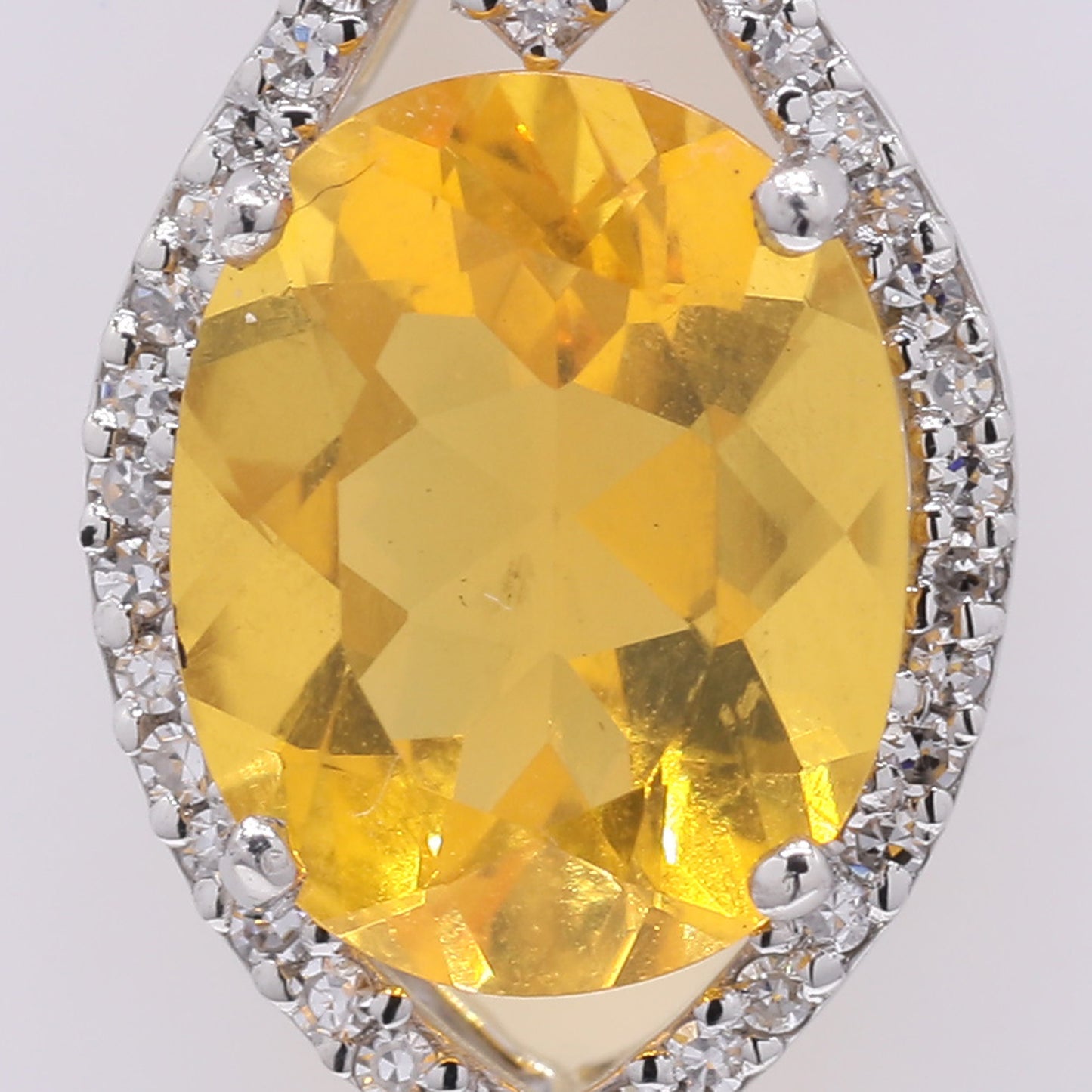 1.83 Ct Oval Mixed Cut Natural Fire Opal 950 Platinum Pendant