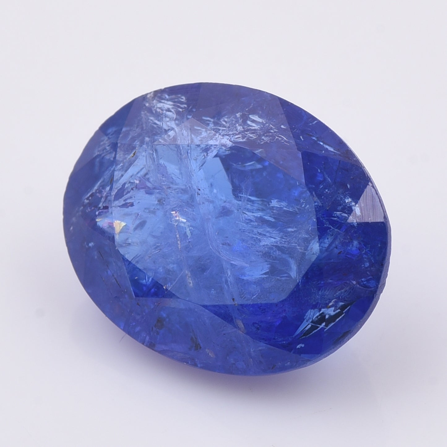 4.81 Natural Zoisite Tanzanite Oval Mixed Cut Gemstone