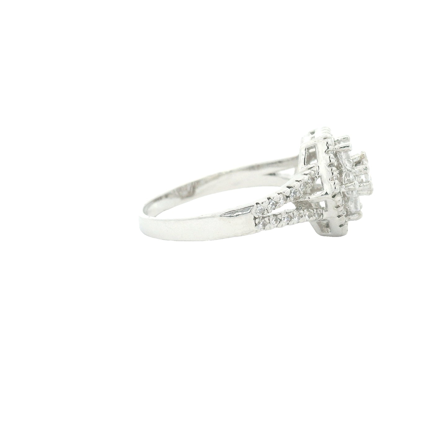 5.06 Ct Cubic Zirconia 925 Sterling Silver Ring