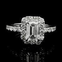 2.10 Carats Lab Grown Diamond 14K Gold Ring