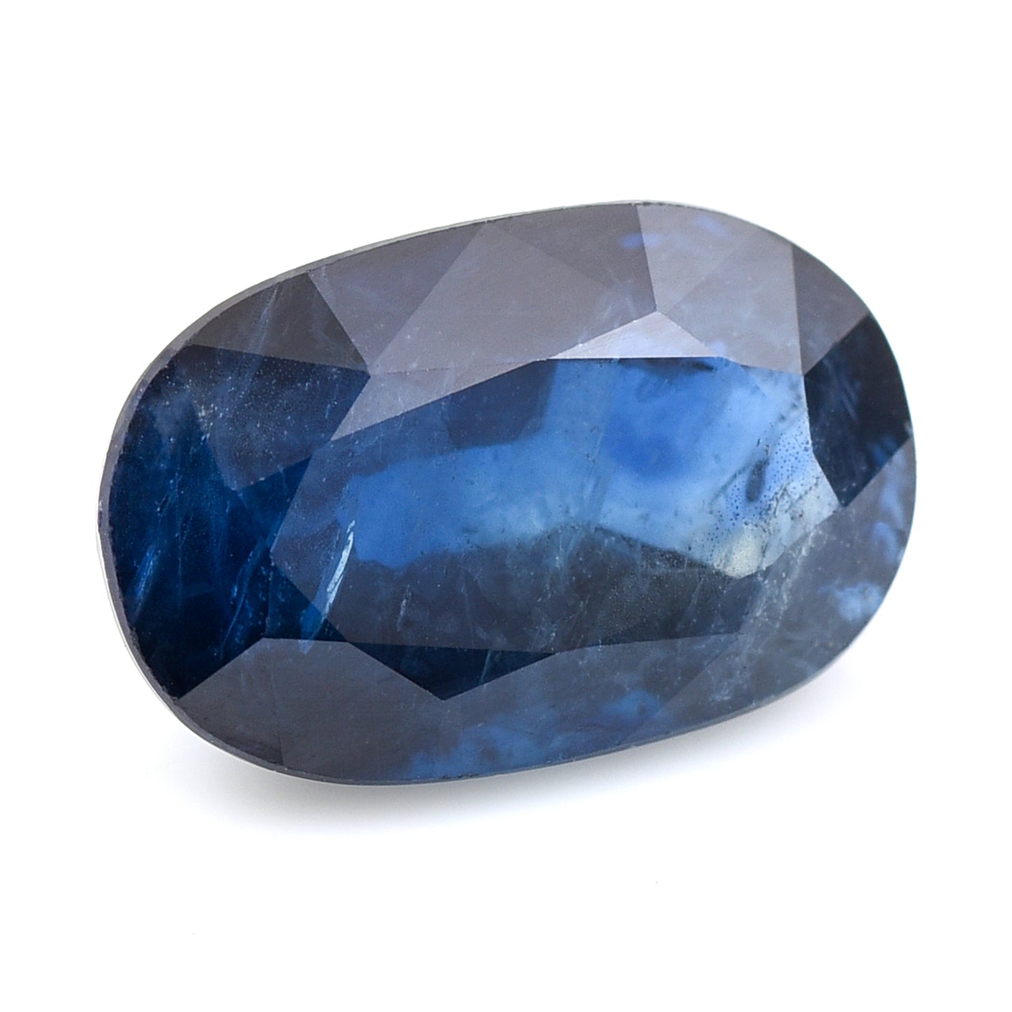 7.52 Natural Corundum Sapphire Oval Mixed Cut Gemstone