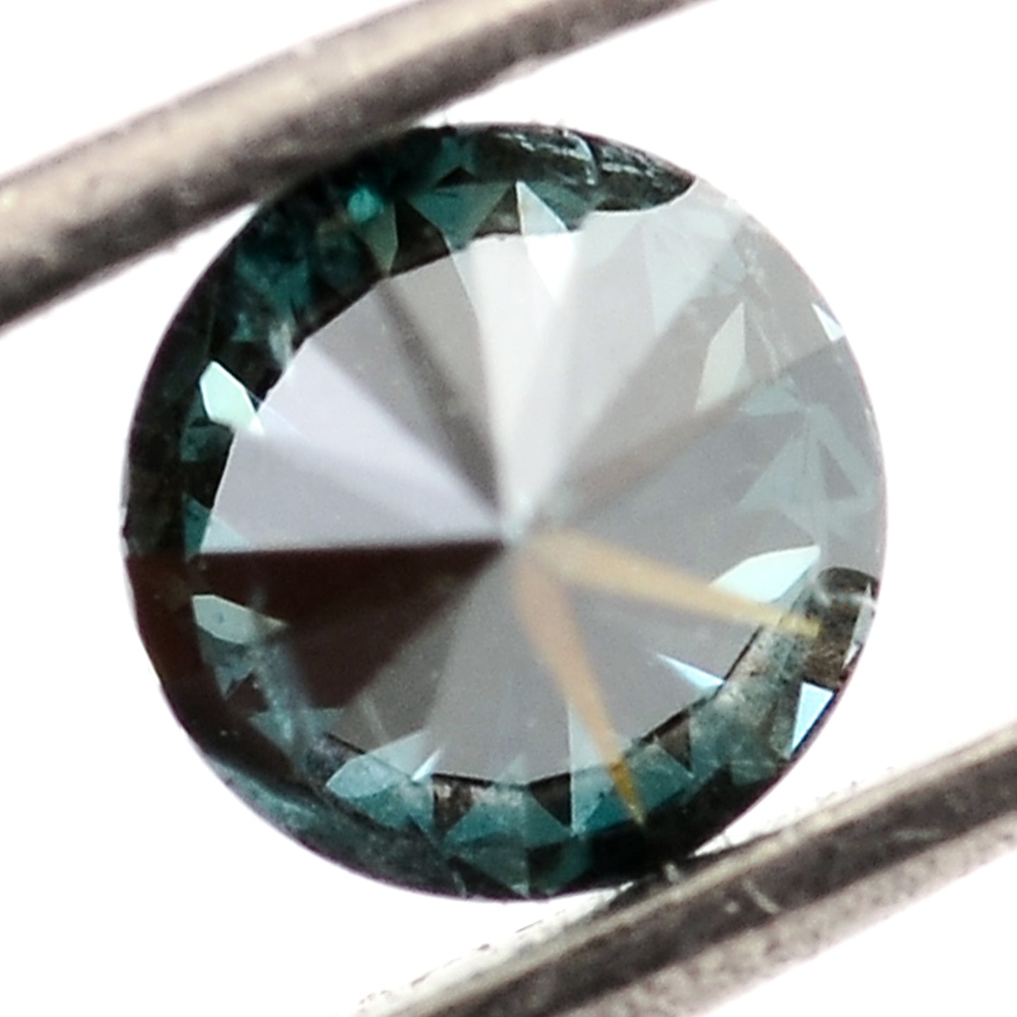 0.57 Blue Diamond Round Loose Gemstone