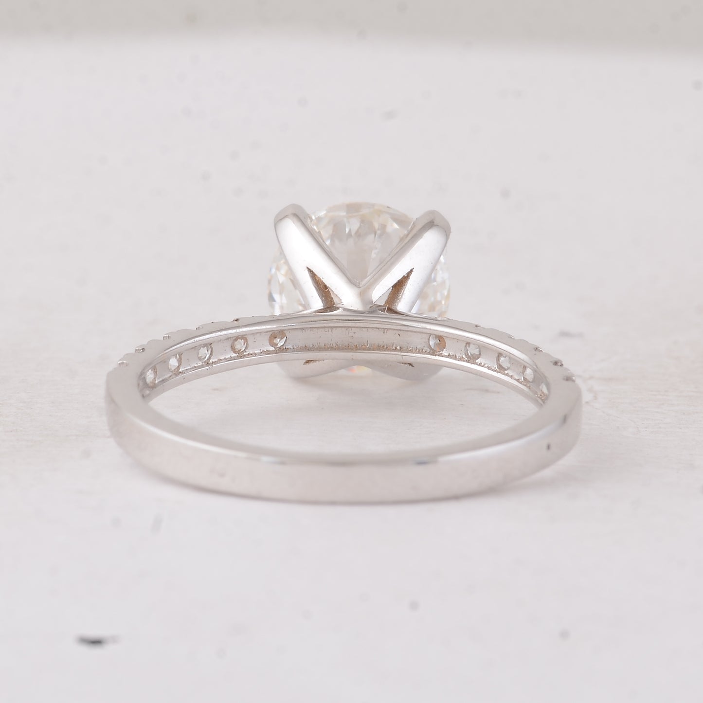 2.34 Carats Lab Grown Diamond 14K Gold Ring