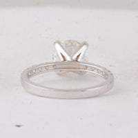 2.34 Carats Lab Grown Diamond 14K Gold Ring