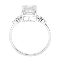 3.20 Carats Lab Grown Diamond 14K Gold Ring