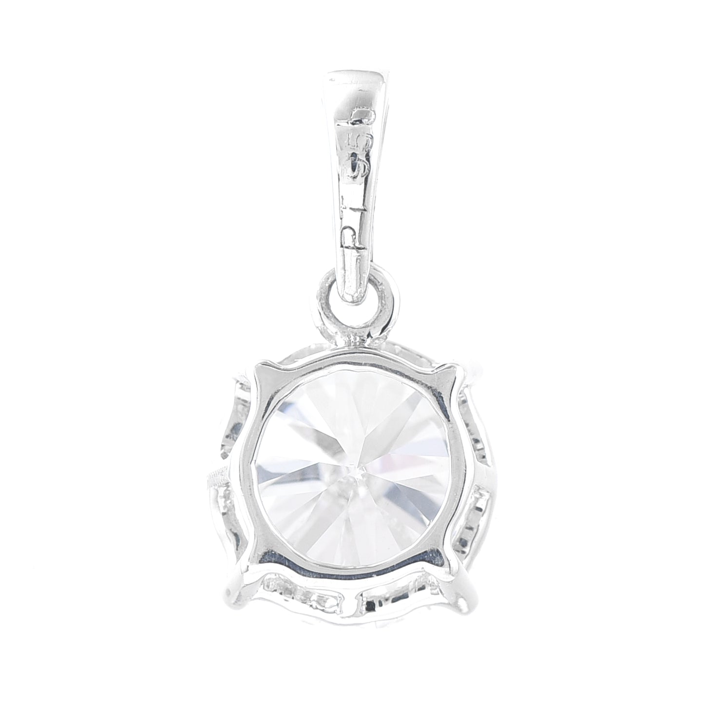 2.04 Carats Lab Grown Diamond 950 Platinum Pendant
