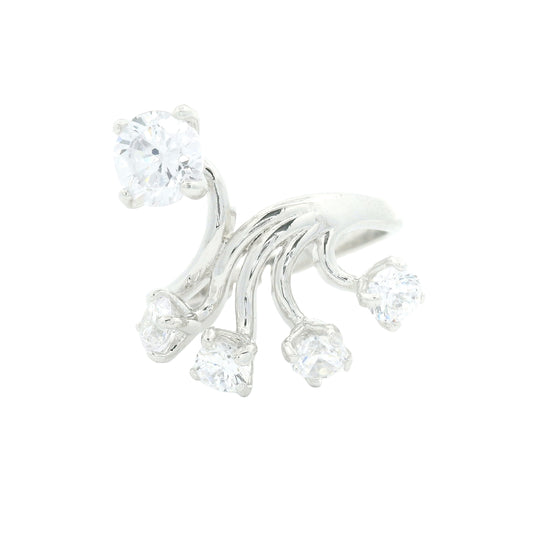 4.00 Ct Cubic Zirconia 925 Sterling Silver Ring