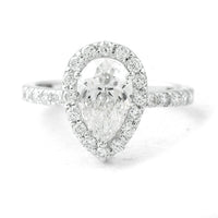 2.13 Carats Lab Grown Diamond 14K Gold Ring