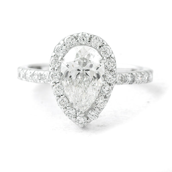 2.13 Carats Lab Grown Diamond 14K Gold Ring