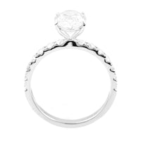 2.51 Carats Lab Grown Diamond 14K Gold Ring