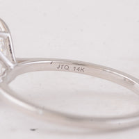 3.04 Carats Lab Grown Diamond 14K Gold Ring