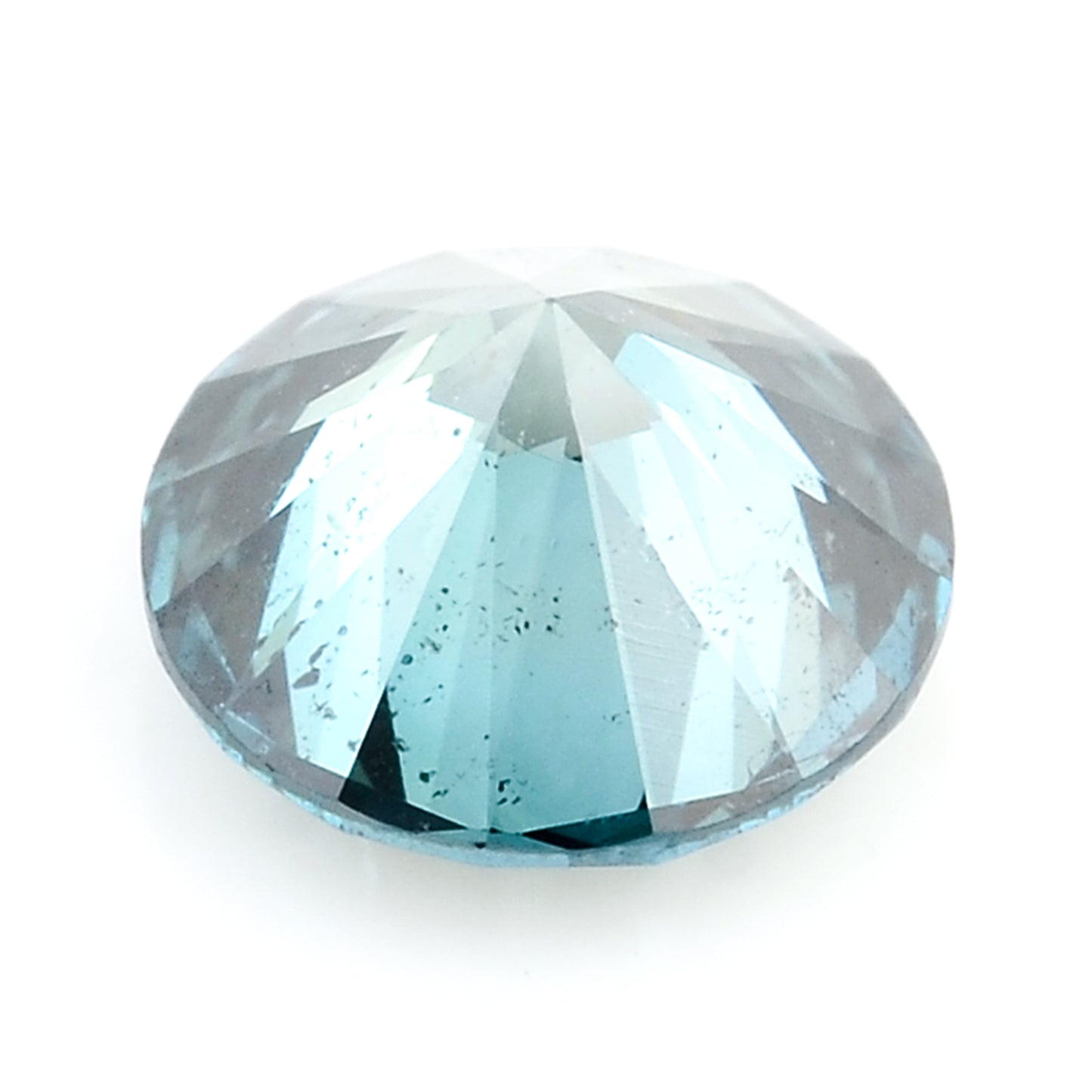 0.35 Blue Diamond Round Loose Gemstone
