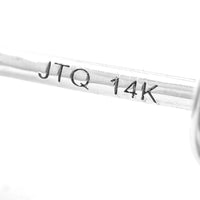 4.15 Carats Lab Grown Diamond 14K Gold Earrings