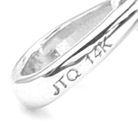 2.59 Carats Lab Grown Diamond 14K Gold Pendant