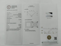 3.82 Carats Lab Grown Diamond 14K Gold Earrings