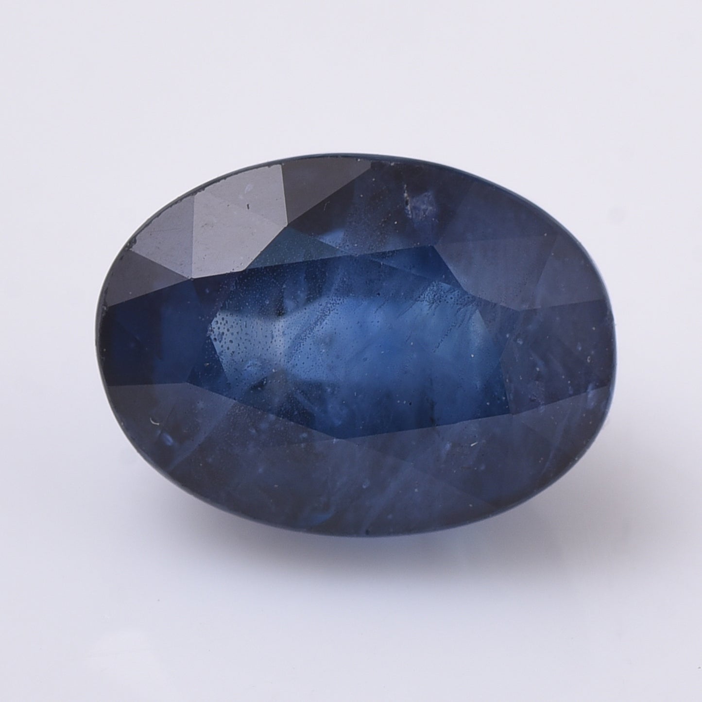 2.58 Natural Corundum Sapphire Oval Mixed Cut Gemstone