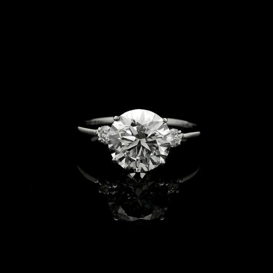 2.17 Carats Lab Grown Diamond 14K Gold Ring