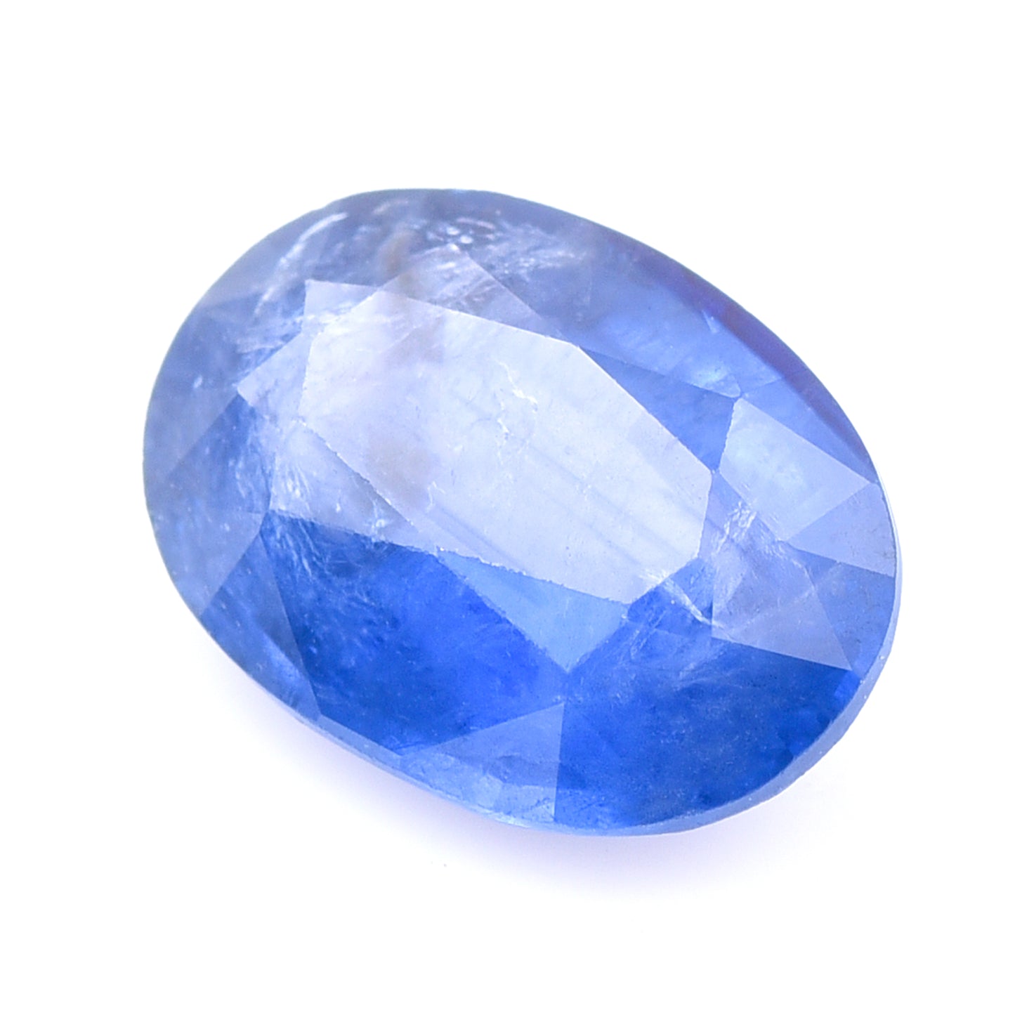 2.37 Natural Corundum Sapphire Oval Mixed Cut Gemstone