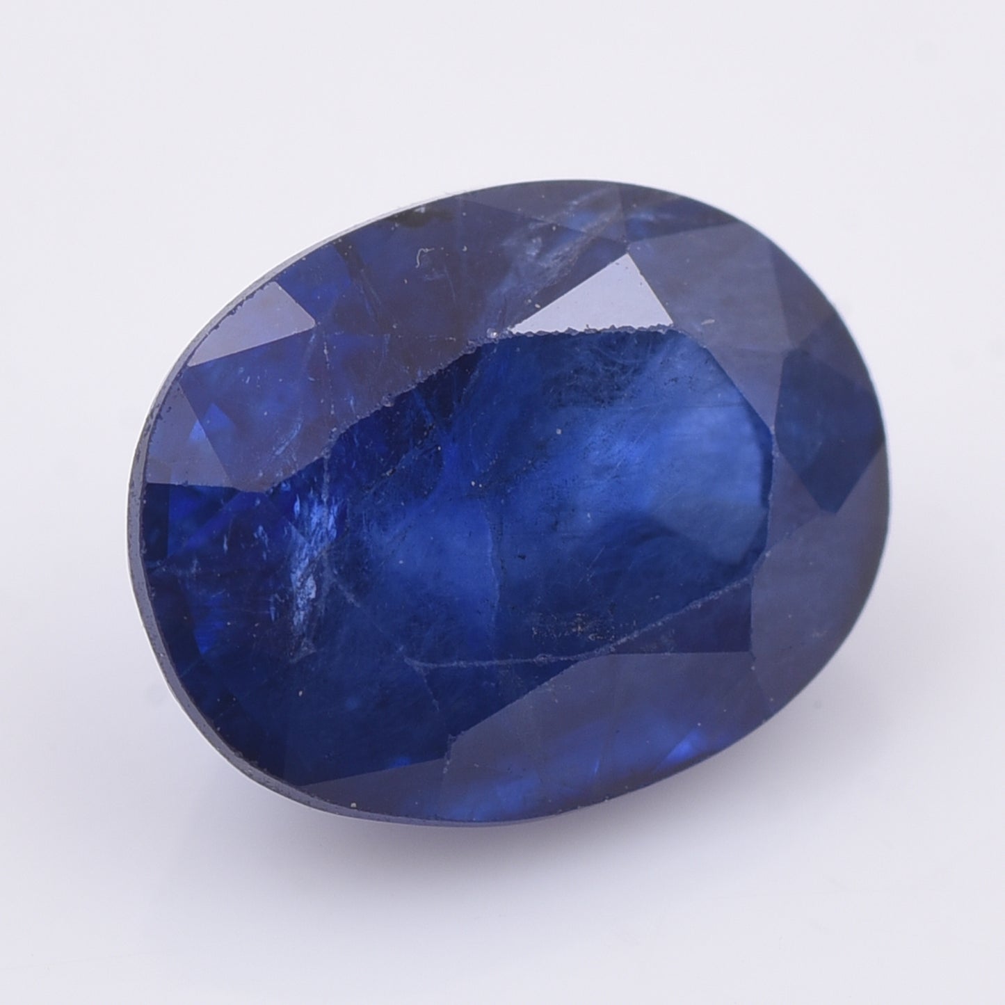 1.85 Natural Corundum Sapphire Oval Mixed Cut Gemstone