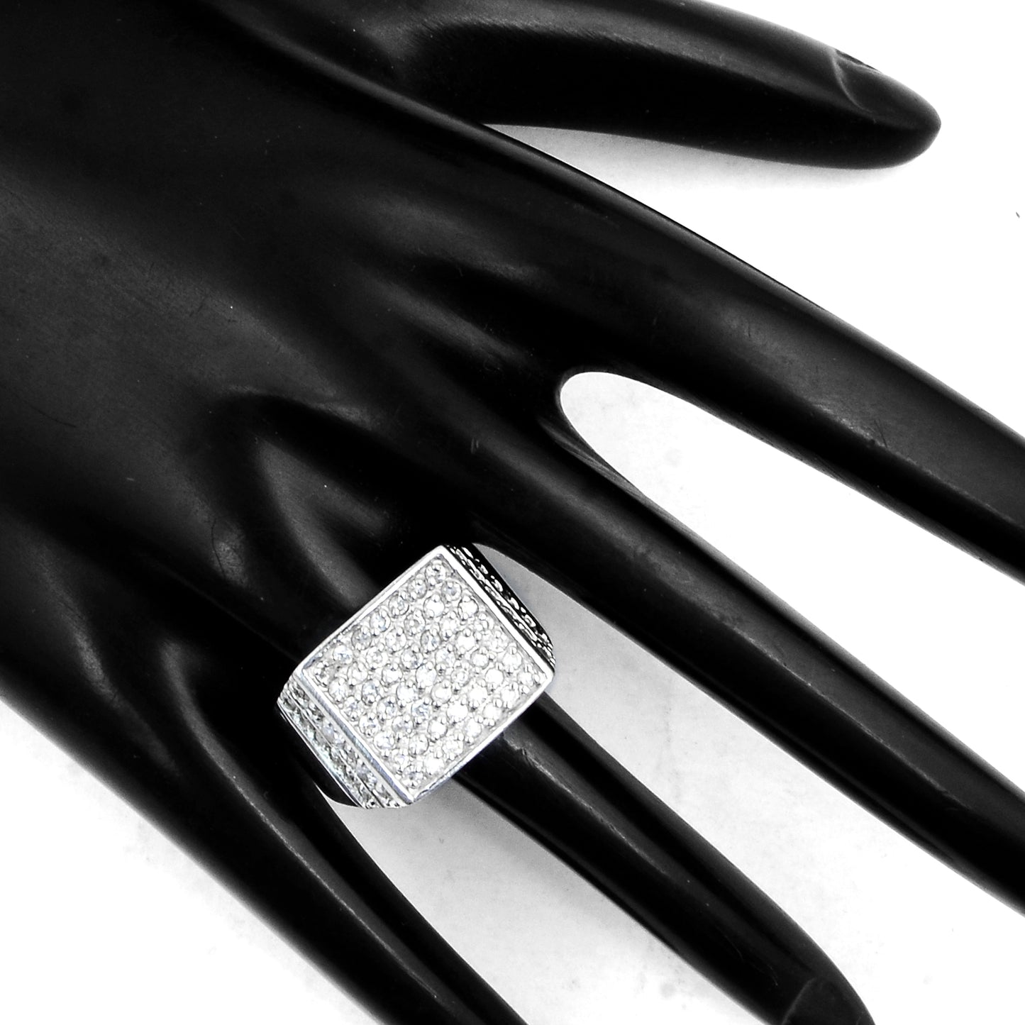 9.16 Ct Cubic Zirconia 925 Sterling Silver Ring