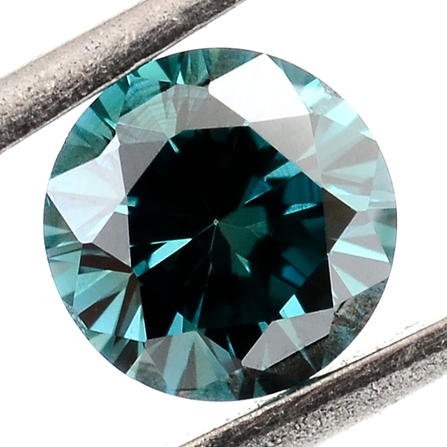 0.70 Blue Diamond Round Loose Gemstone