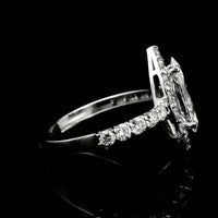 2.19 Carats Lab Grown Diamond 14K Gold Ring