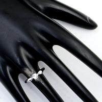 0.00 Ct Plain 925 Sterling Silver Ring
